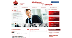 Desktop Screenshot of iscv.fr
